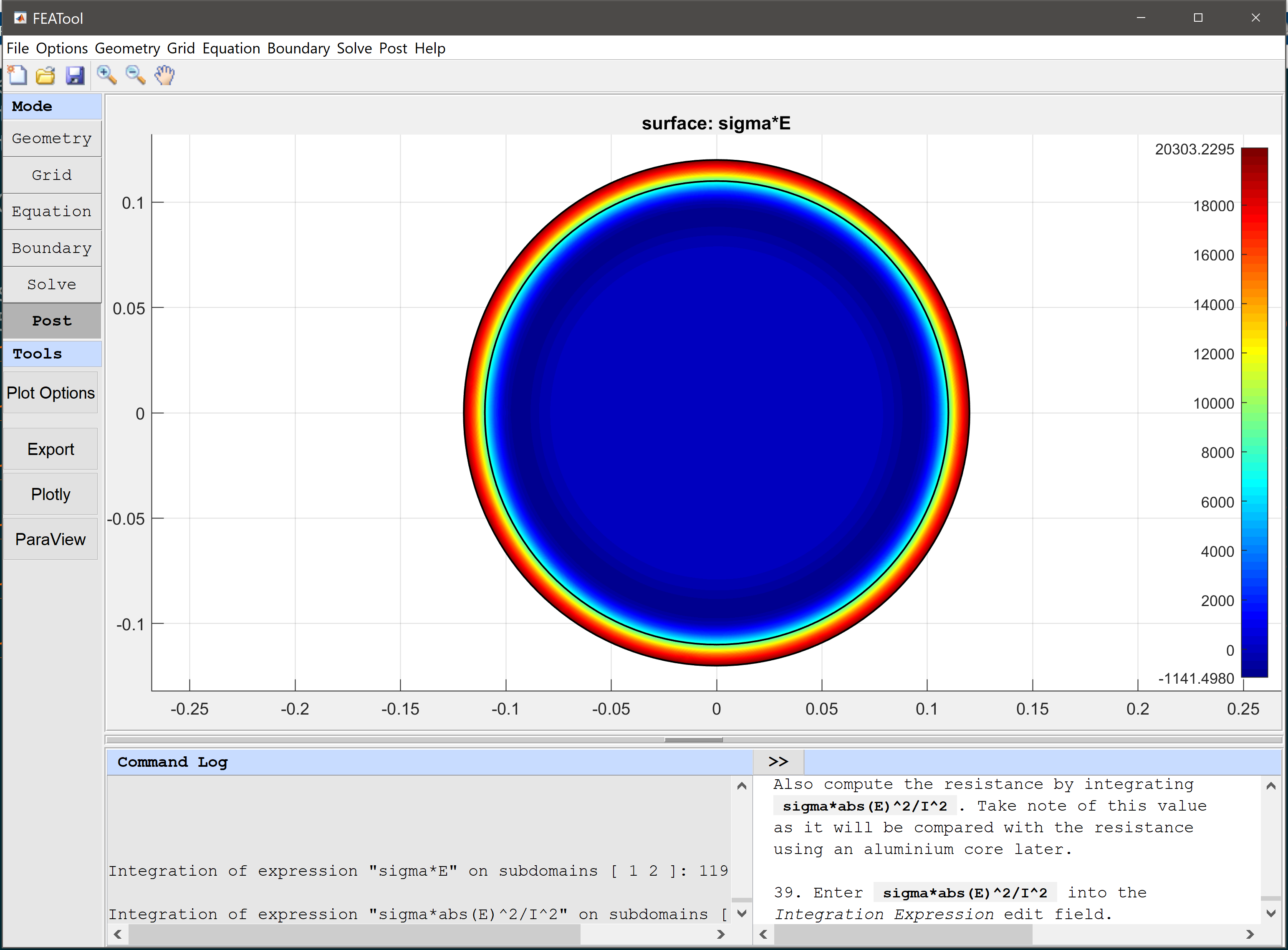 
  FEATool Multiphysics Tutorial - Surface Currents
