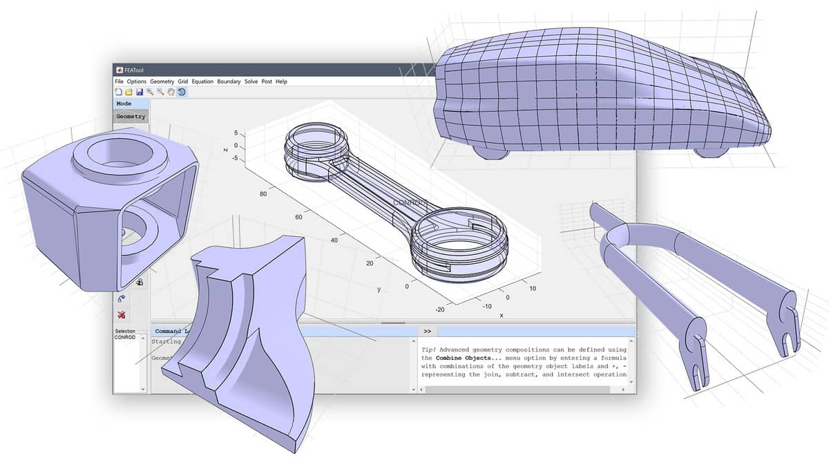 FEATool Multiphysics with improved 3D MATLAB graphics performance