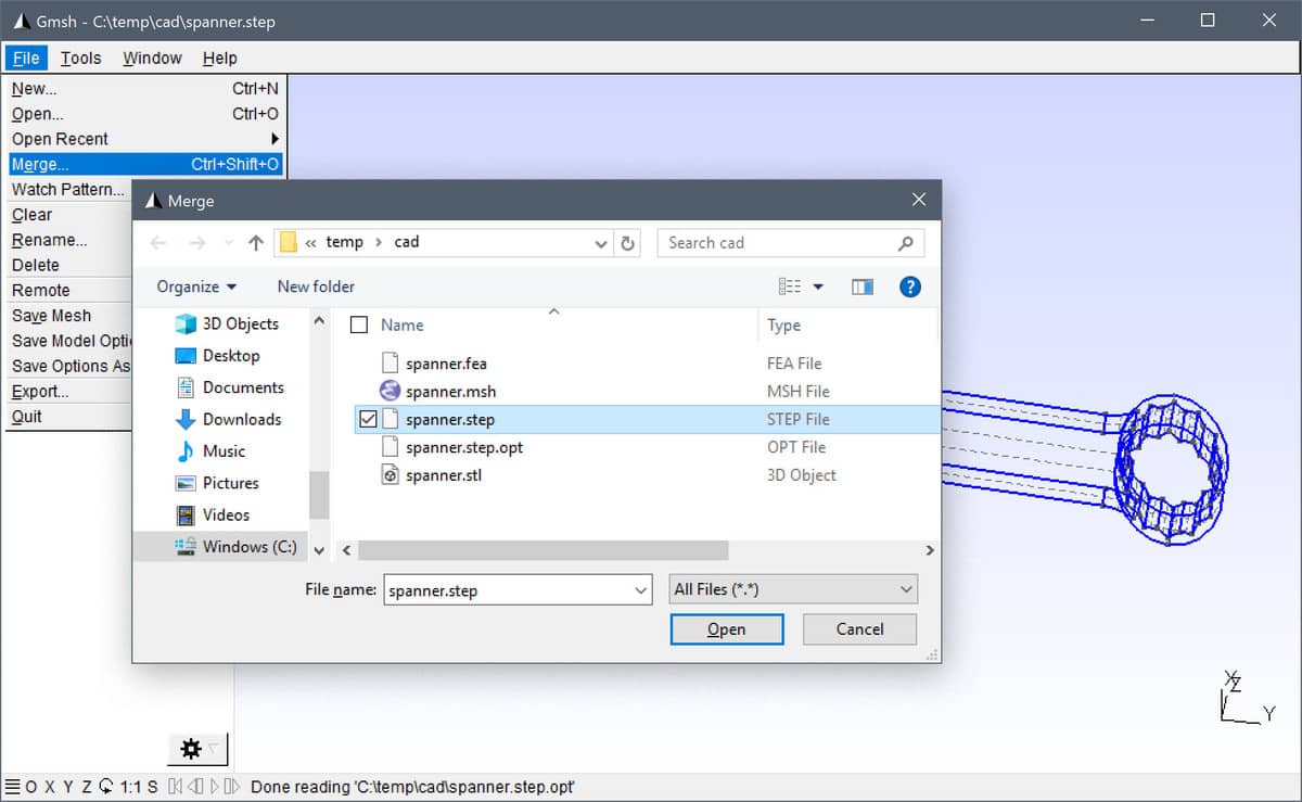 gmsh 2.7 gmsh 2.7