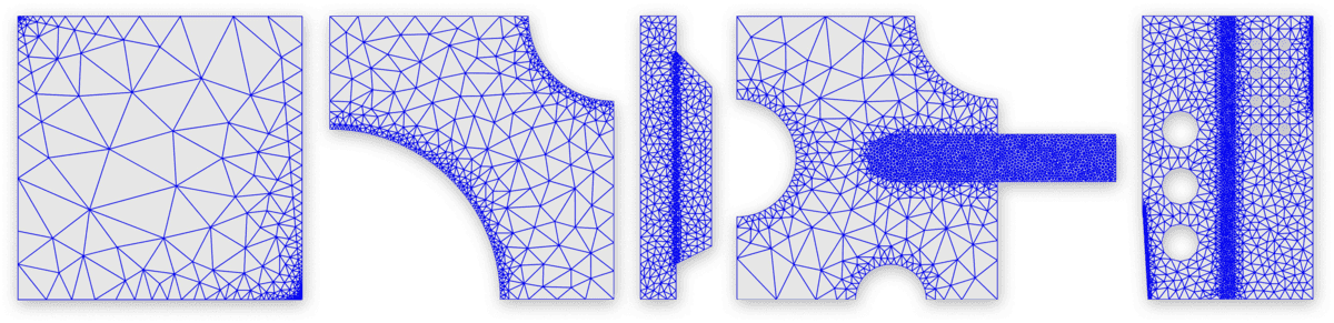 MATLAB Mesh Generation Triangle Grid Examples